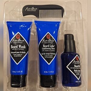 New Jack Black Beard Care Kit – Beard Wash, Conditioning Shave & Oil